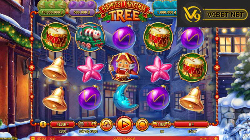 Hướng dẫn cách chơi Cây thông hạnh phúc V9bet