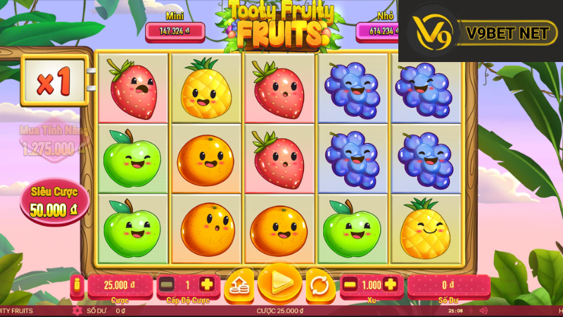Trái Cây Tooty V9bet - Giải Trí Tuyệt Vời Khi Chơi Nổ Hũ 3 Đánh giá trải nghiệm người chơi với trái cây tooty V9bet