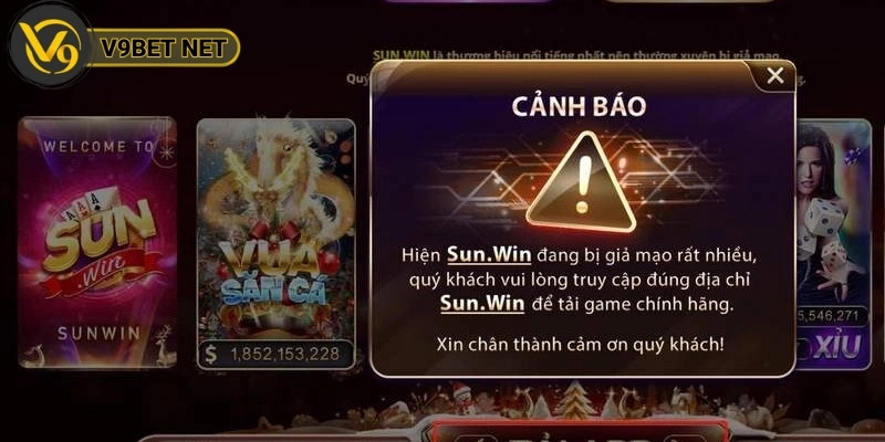 Cảnh Báo Sunwin Giả Mạo – Hướng Dẫn Nhận Biết Trang Thật 2 Việc cảnh báo Sunwin giả mạo giúp người chơi tránh được rủi ro không đáng có